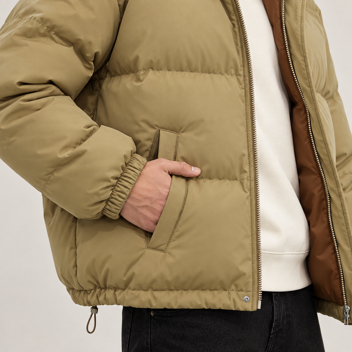 Montarello Unisex Hooded Cotton Puffer Jacket