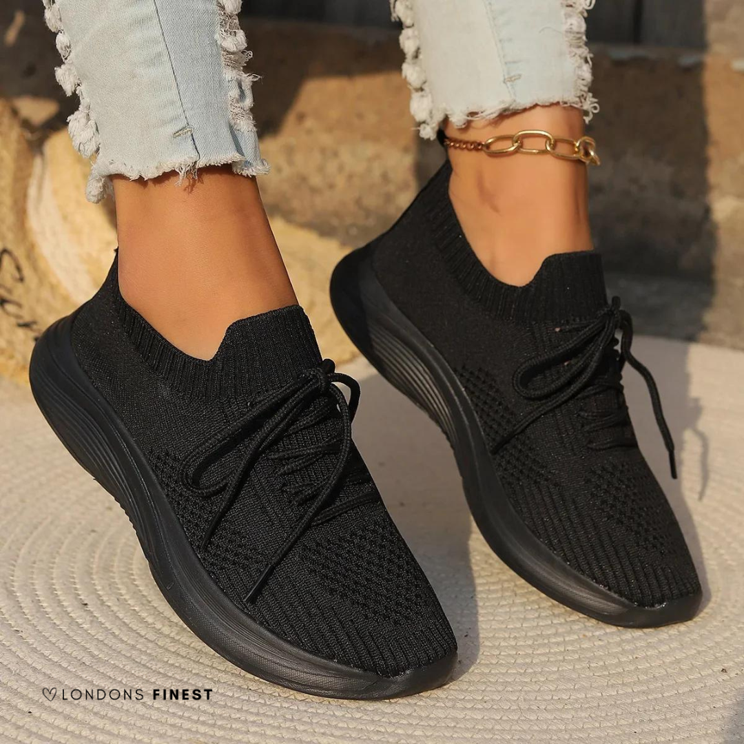 Women's Orthopedic Sneakers with Ergonomic Sole and Cushioned Insole