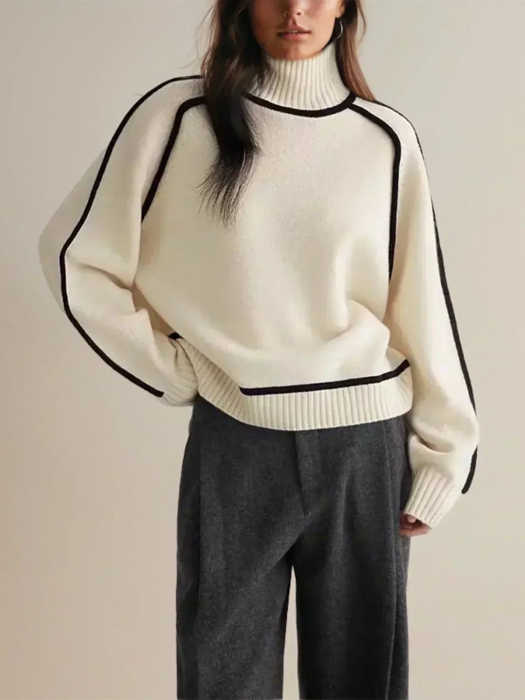 Donna | Elegant Turtleneck sweater