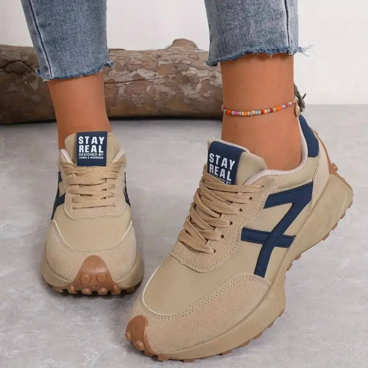 Women's Orthopedic Anti-Slip Sneakers with Cushioned Sole