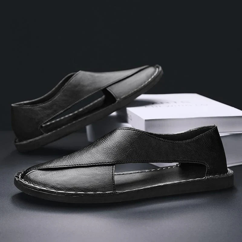 Solevo Leather Loafers