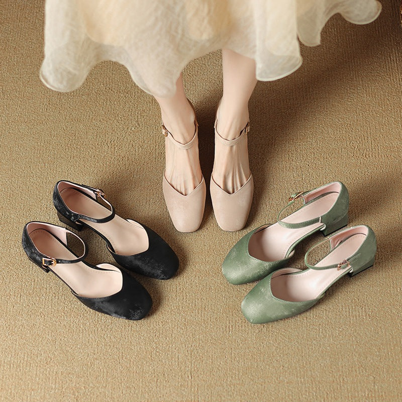 Melvi Block Heels