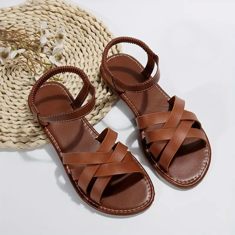 Women's Orthopedic Adjustable Sandals with Cushioned Insole and Supportive Arch