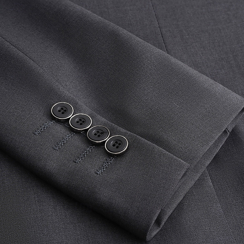 Men's Casual Standard Fit Single Breasted Jacket