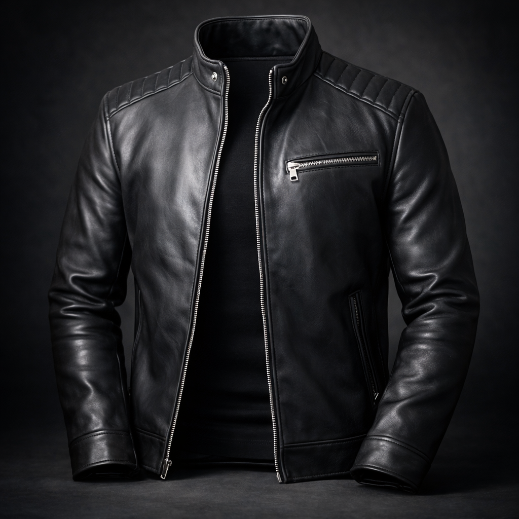 Men's Classic Leather Jacket