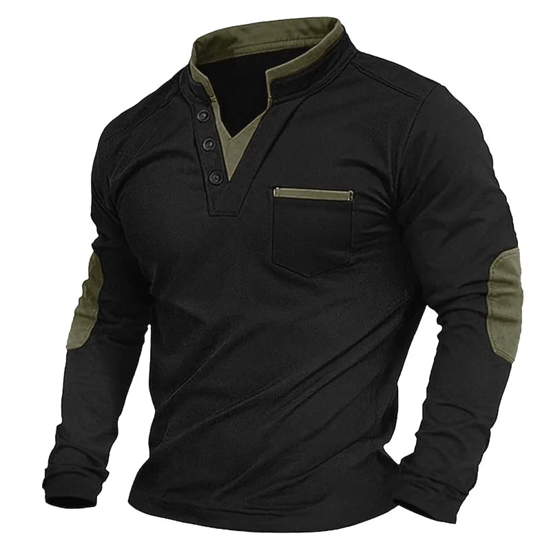 Men's Classic V-Neck Sweatshirt
