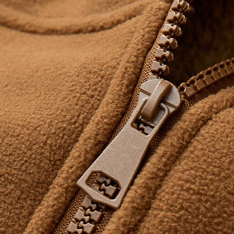 Men's Cozy Hooded Zip-Up Sweatshirt