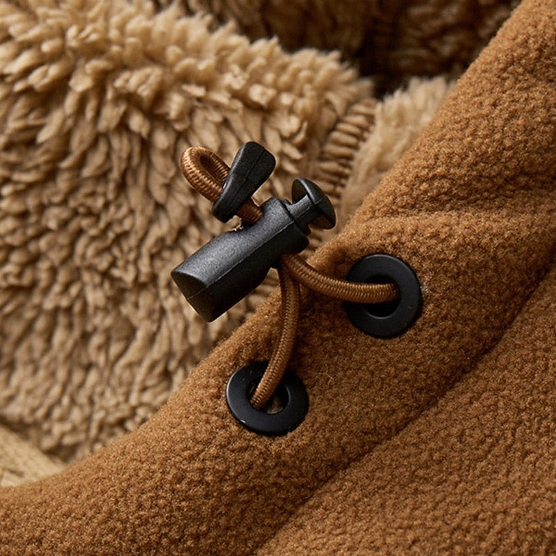 Men's Cozy Hooded Zip-Up Sweatshirt