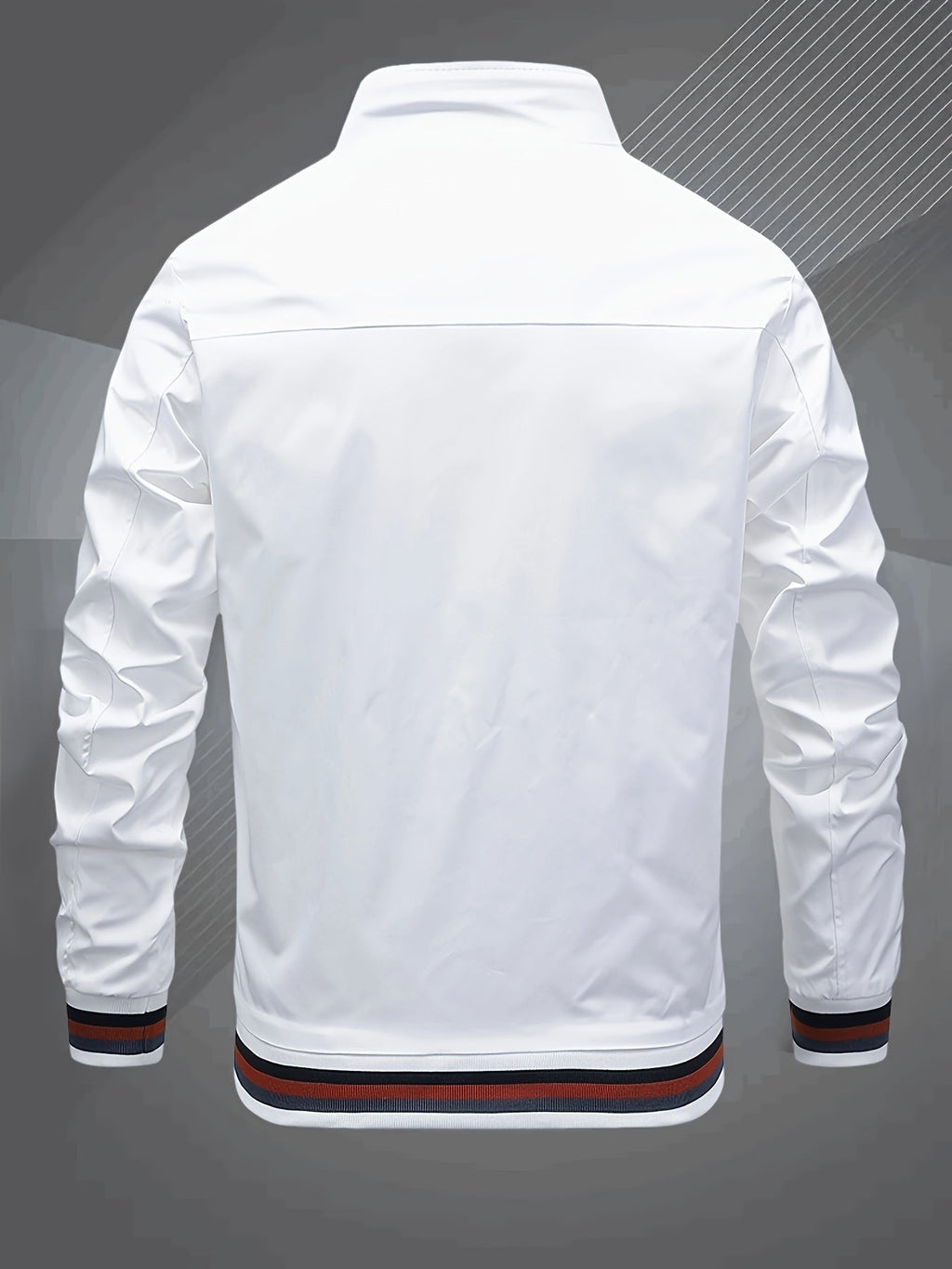 Men's Elegant Understated Bomber Jacket