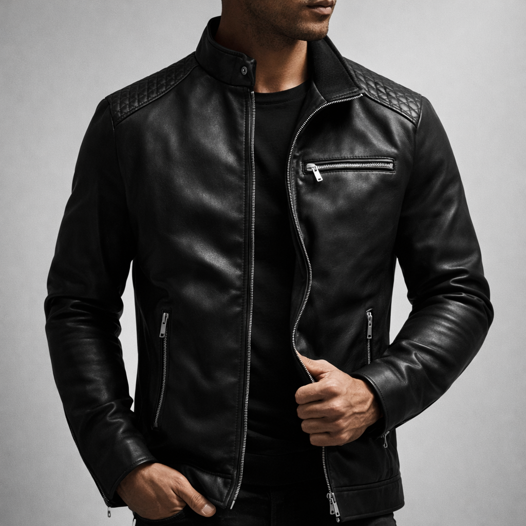 Men's Genuine Leather Jacket