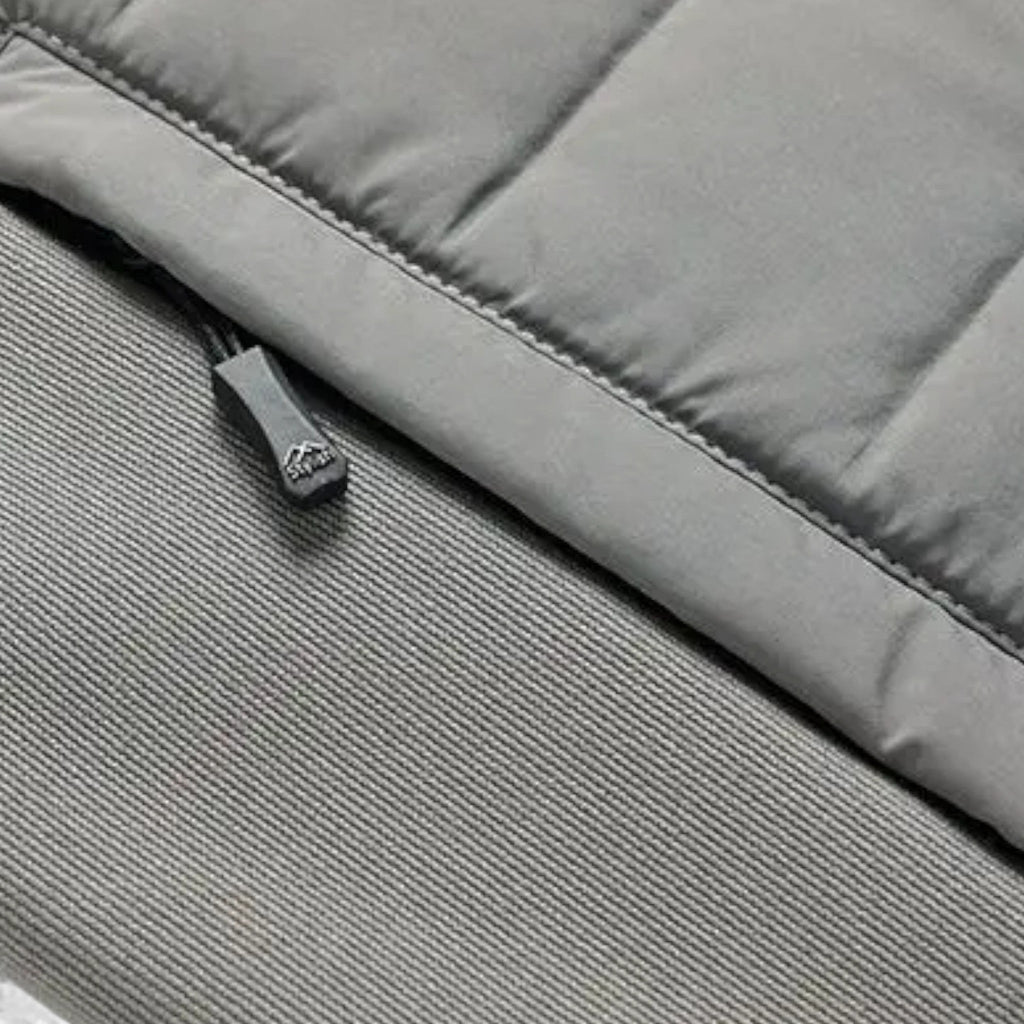 Men's High-Neck Quilted Puffer Jacket