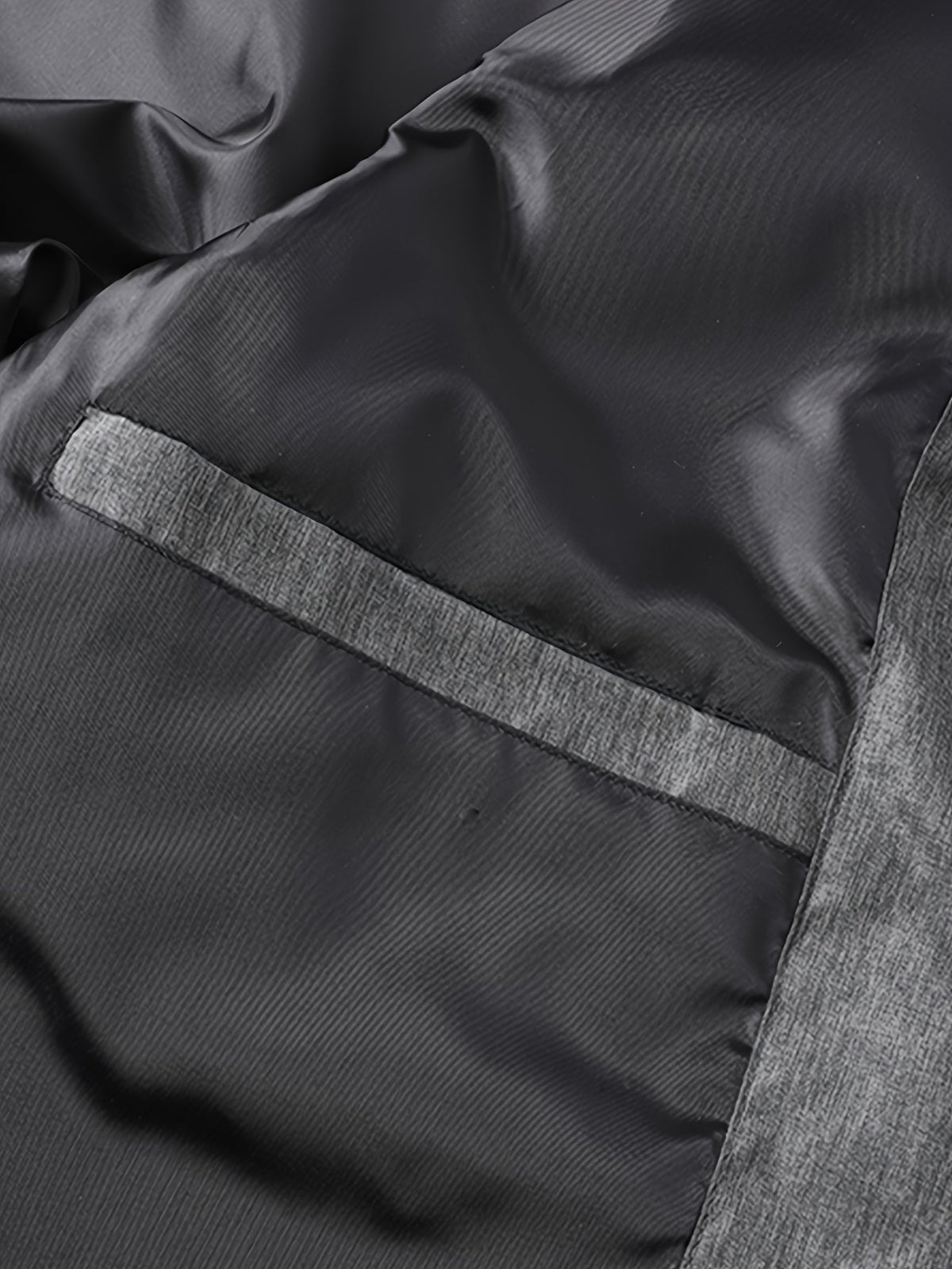 Men's Insulated Stand-Collar Gray Puffer Vest – Casual Winter Layering
