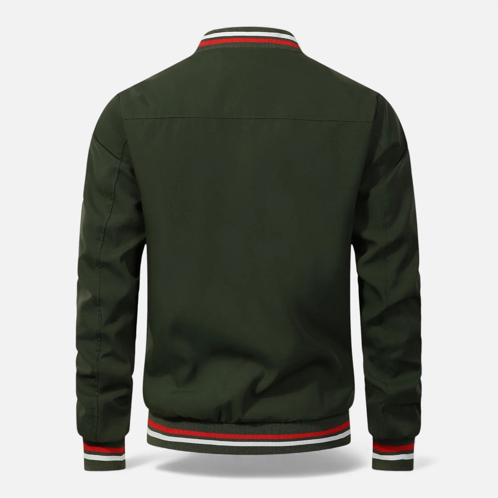 Men's Longline Contemporary Bomber Jacket