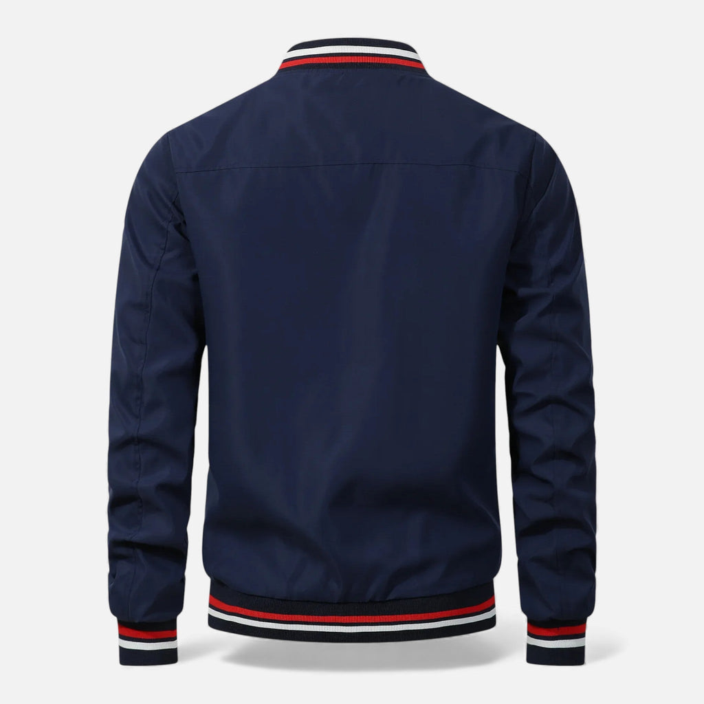 Men's Longline Contemporary Bomber Jacket