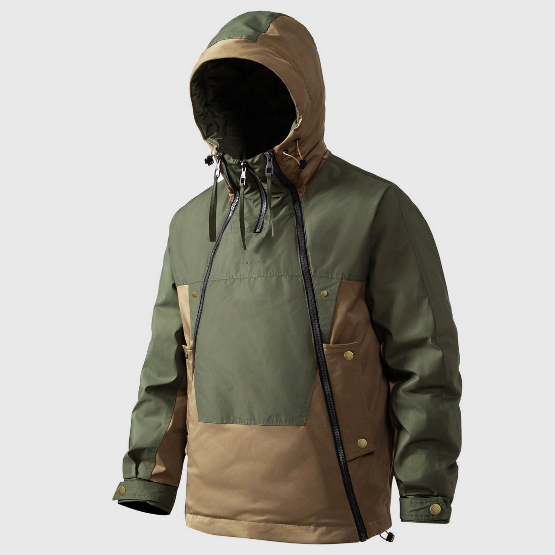 Men's Outdoor Hooded Utility Jacket