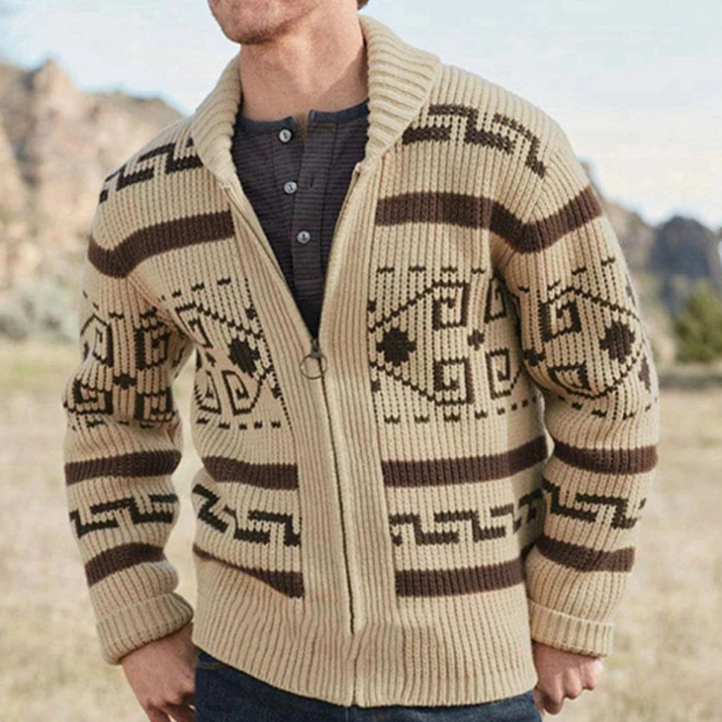Men's Oversized Graceful Cardigan