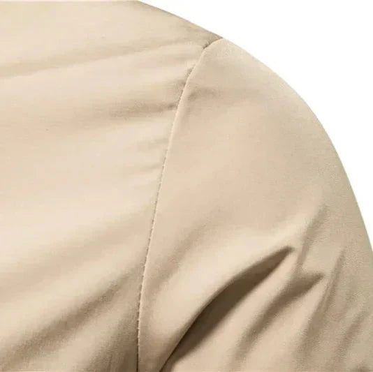 Men's Oversized Zip-Up Bomber Jacket