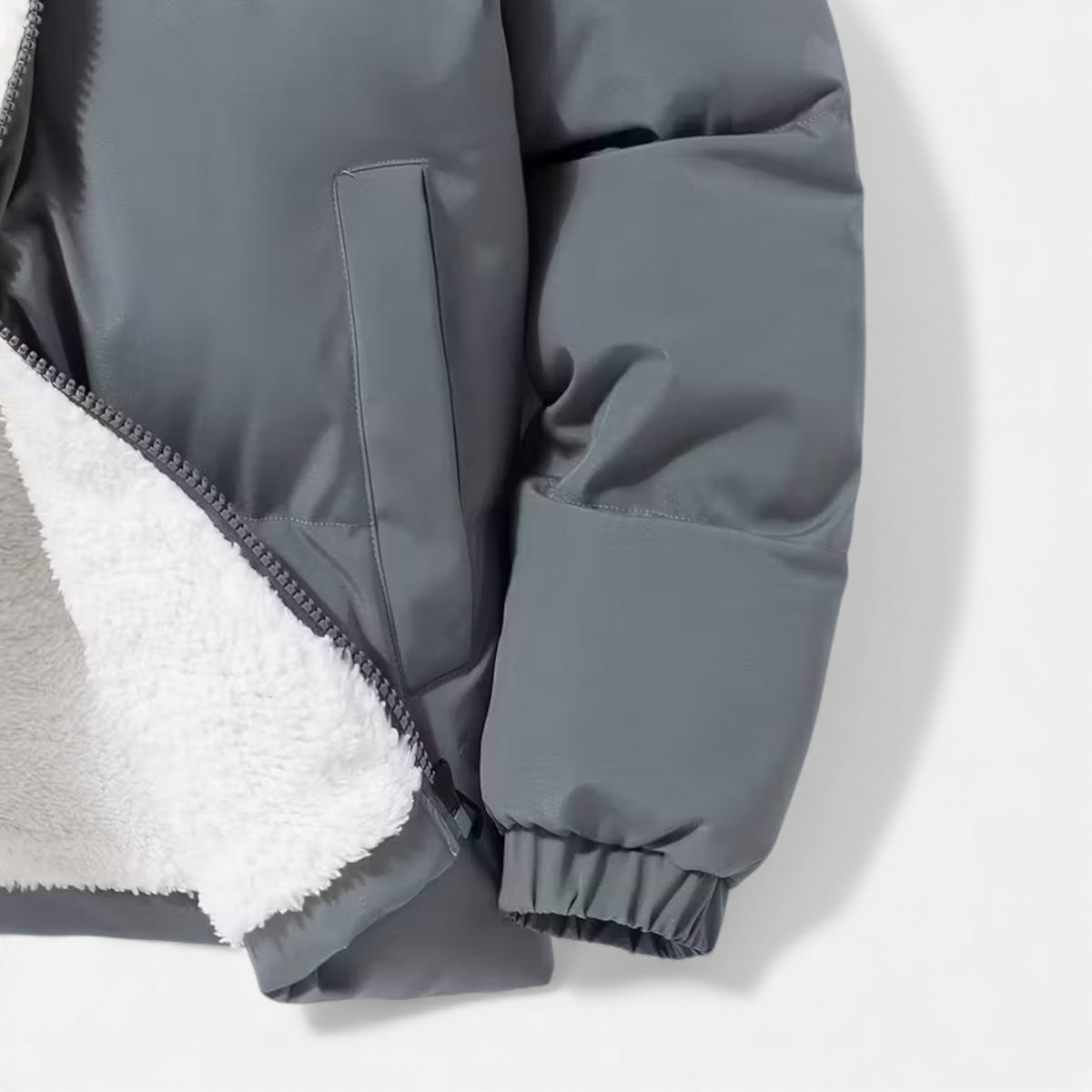 Men's Quilted Minimalist Elevated Puffer Jacket