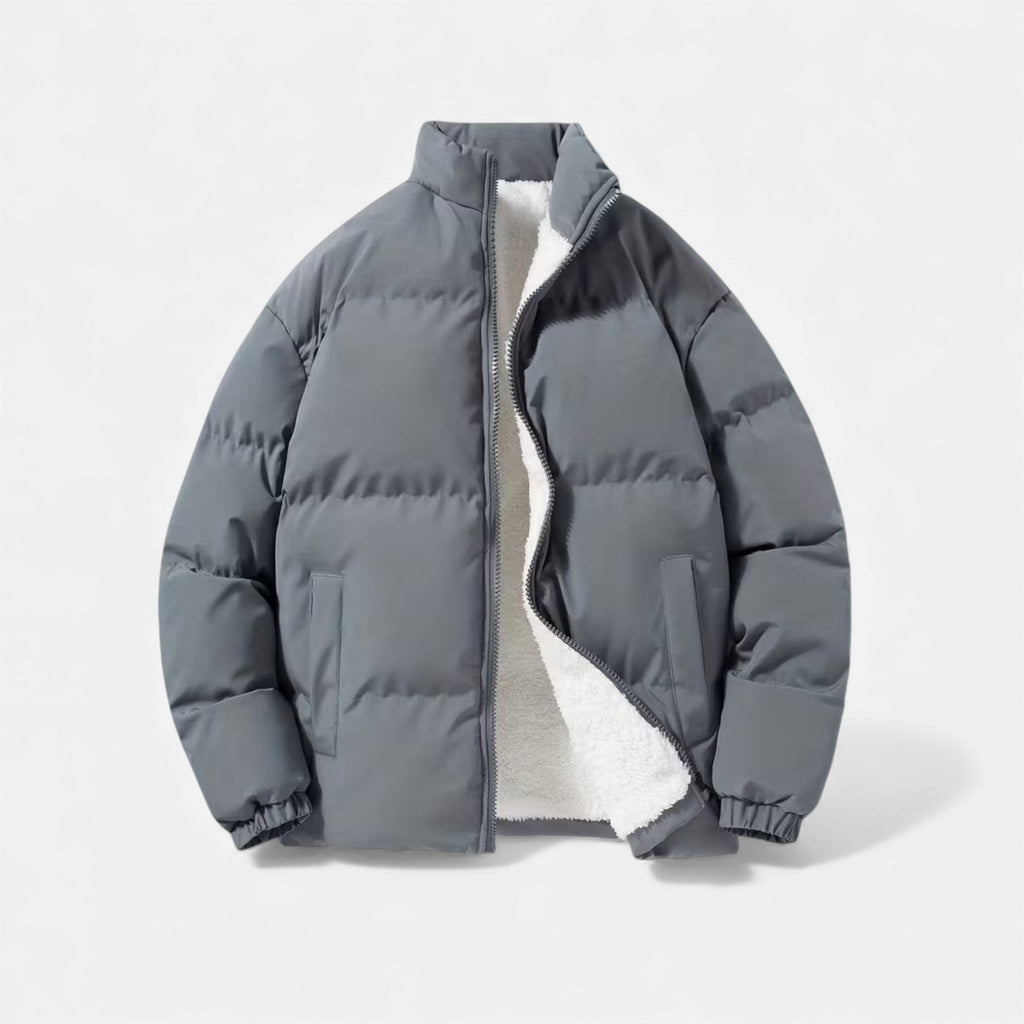 Men's Quilted Minimalist Elevated Puffer Jacket