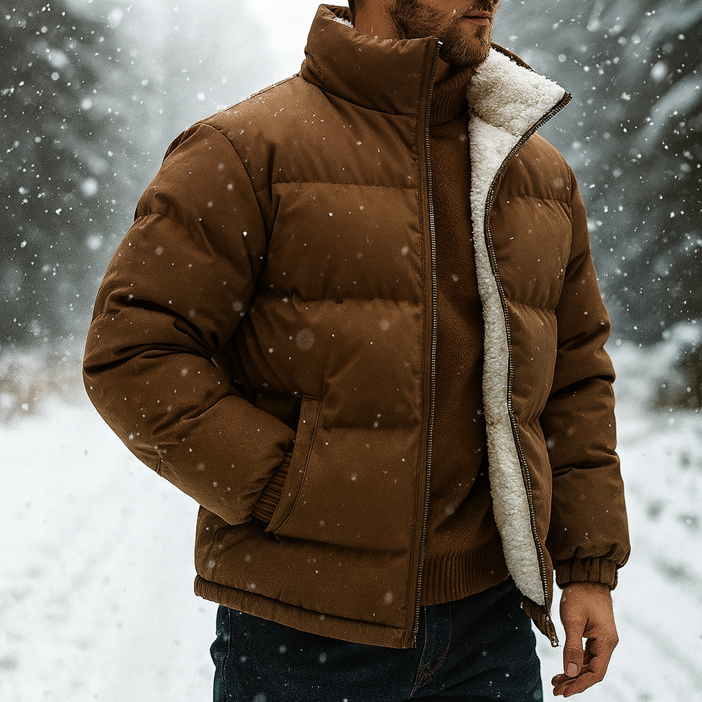 Men's Quilted Padded Curated Puffer Jacket