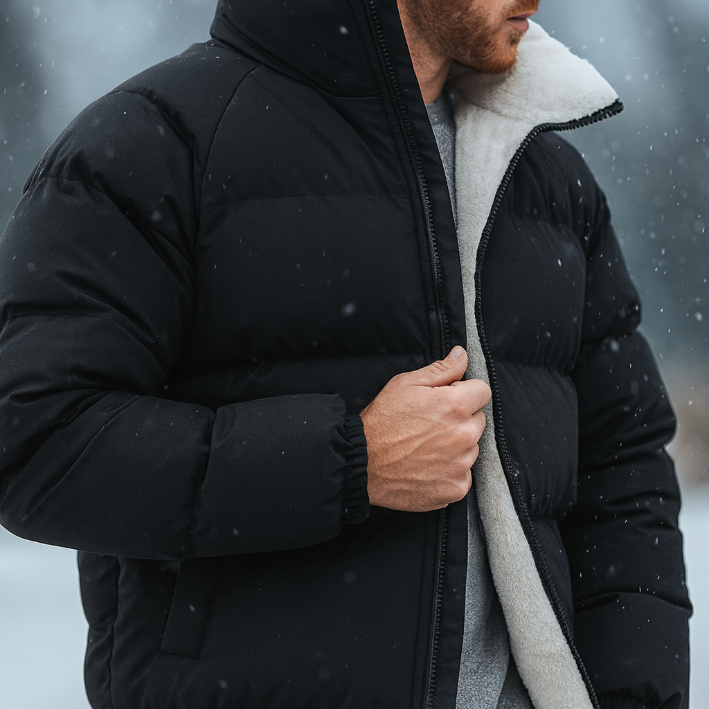 Men's Quilted Padded Curated Puffer Jacket