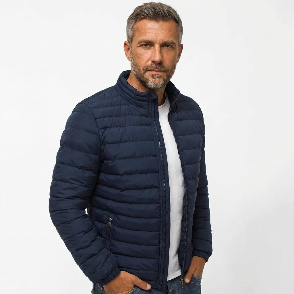Men's Quilted Padded Heritage Puffer Jacket