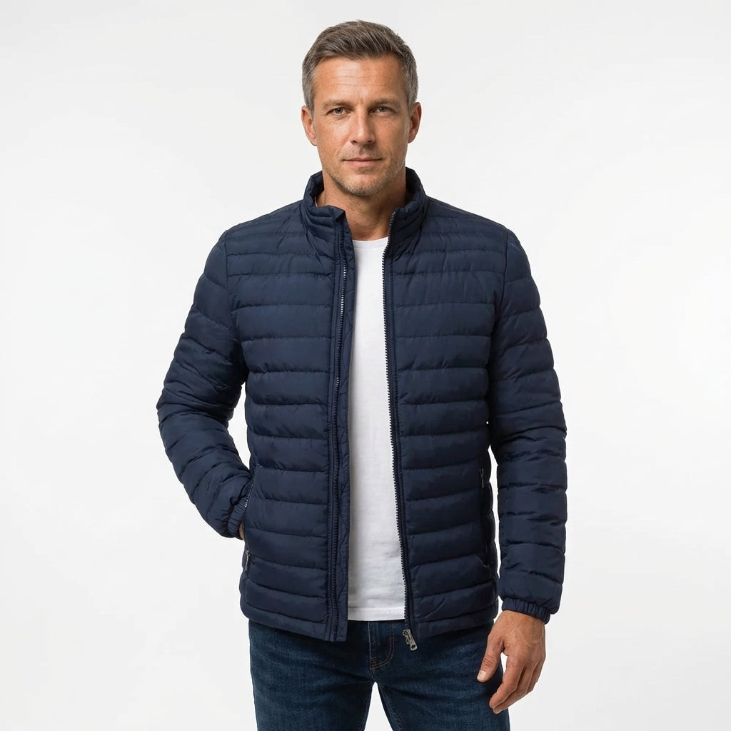 Men's Quilted Padded Heritage Puffer Jacket