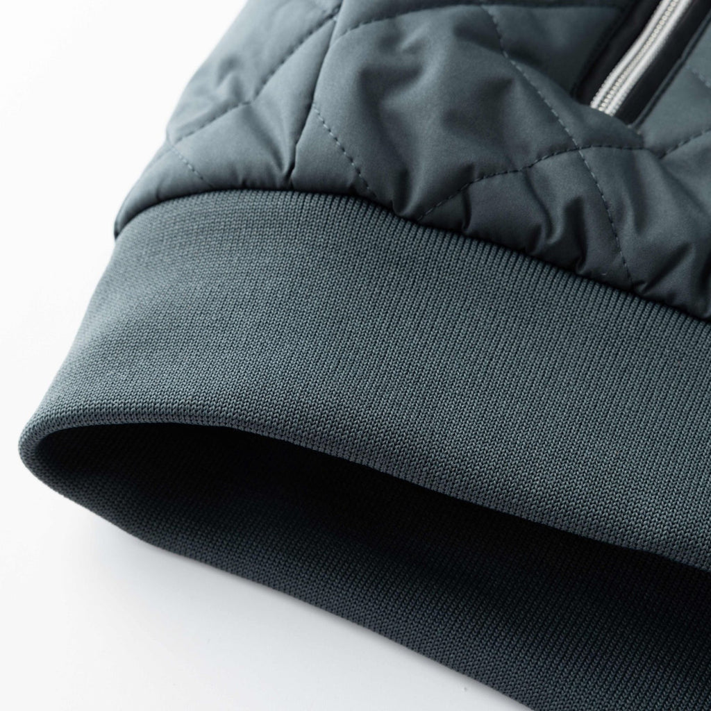 Men's Quilted Wrap Fluid Puffer Jacket