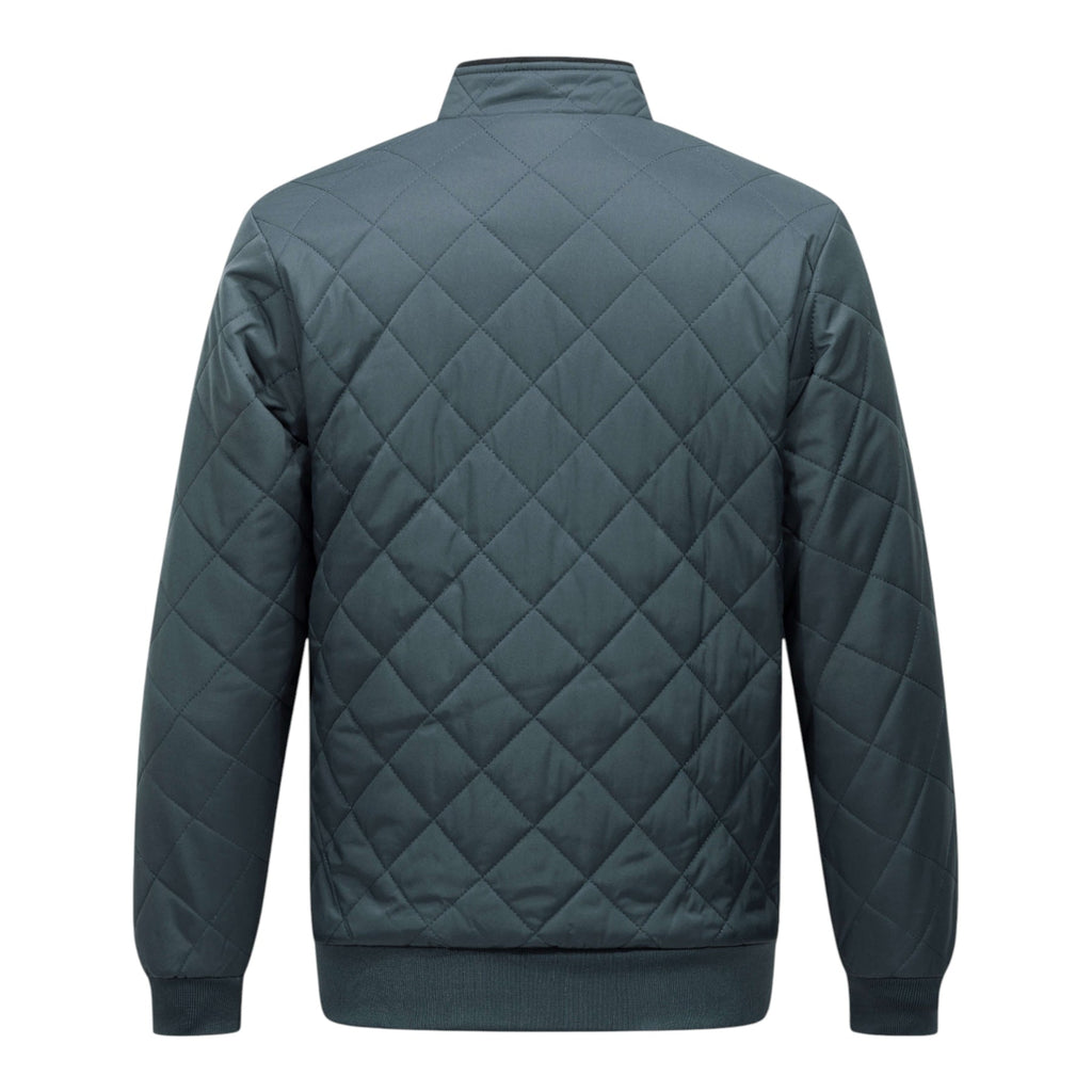 Men's Quilted Wrap Fluid Puffer Jacket