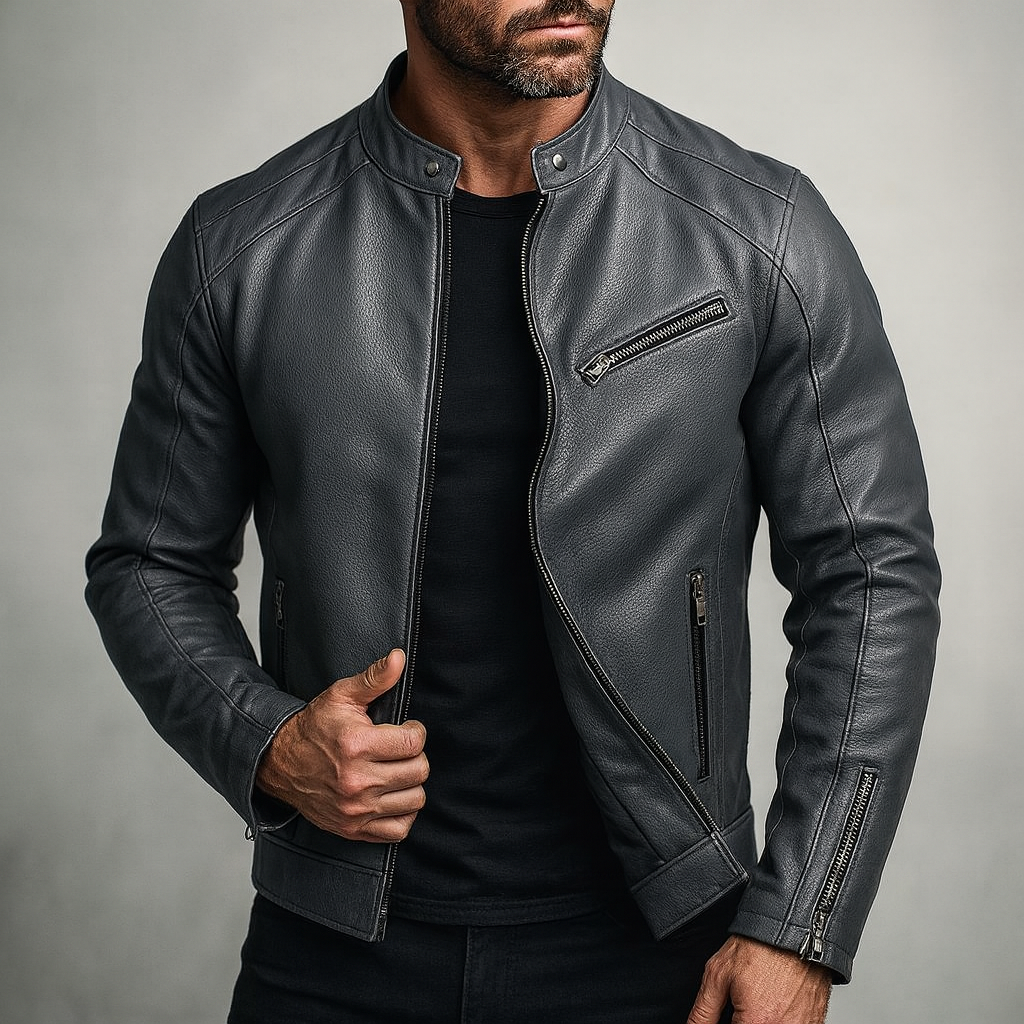 Men's Stylish Leather Jacket