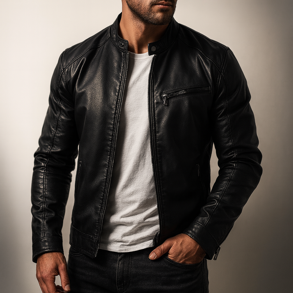 Men's Stylish Leather Jacket