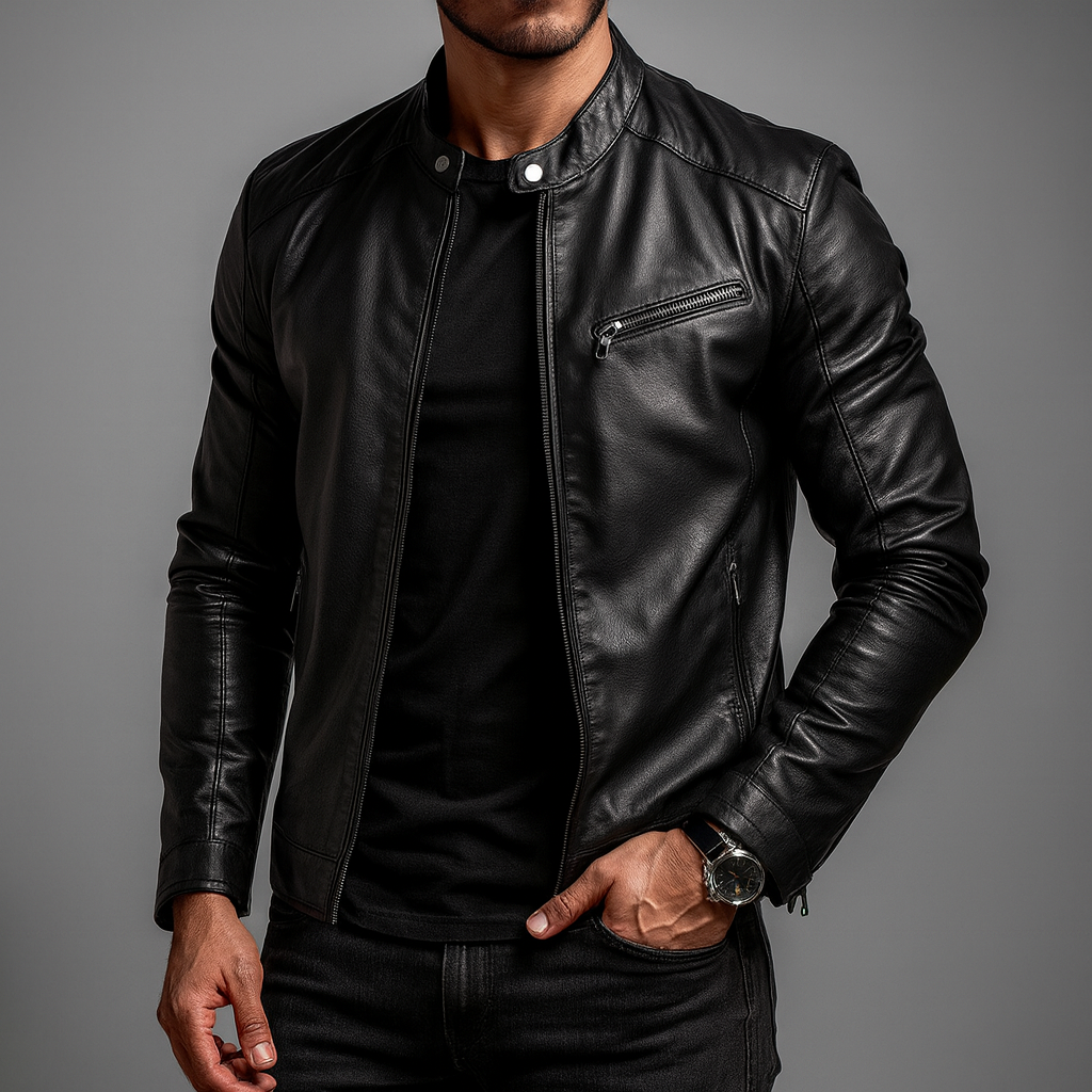 Men's Stylish Leather Jacket