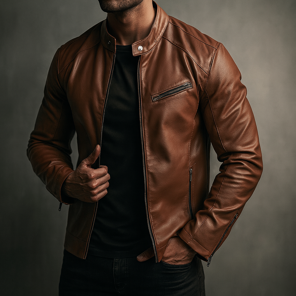 Men's Stylish Leather Jacket