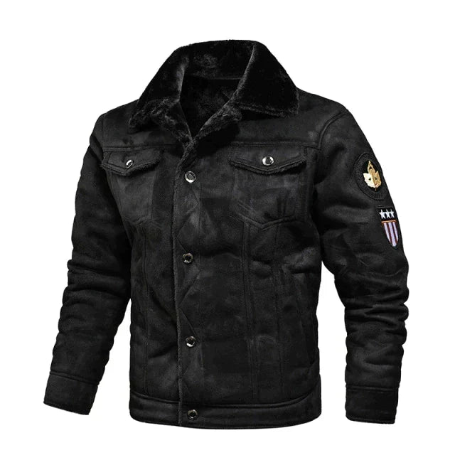 Men's Stylish Leather Jacket – Comfortable, Breathable, Versatile Outerwear