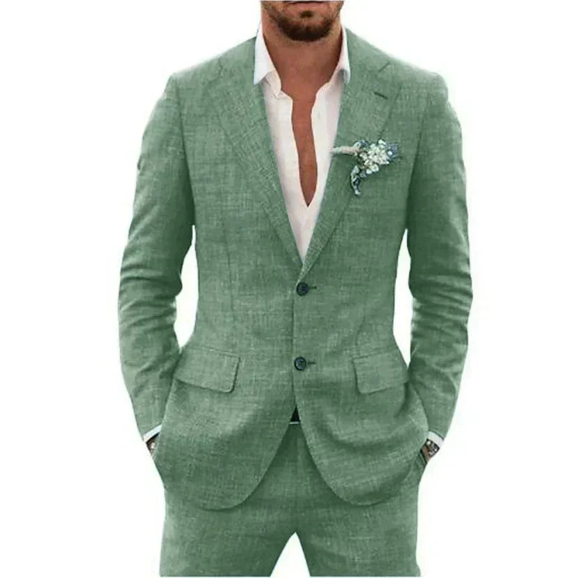 Men's Summer Twin Suit Set