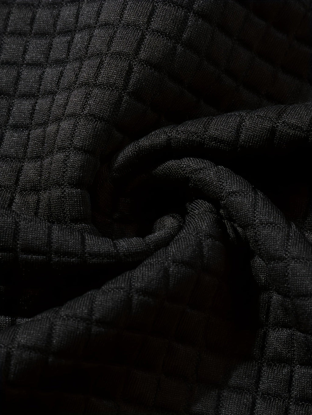 Men's Textured Color-Block Hoodie