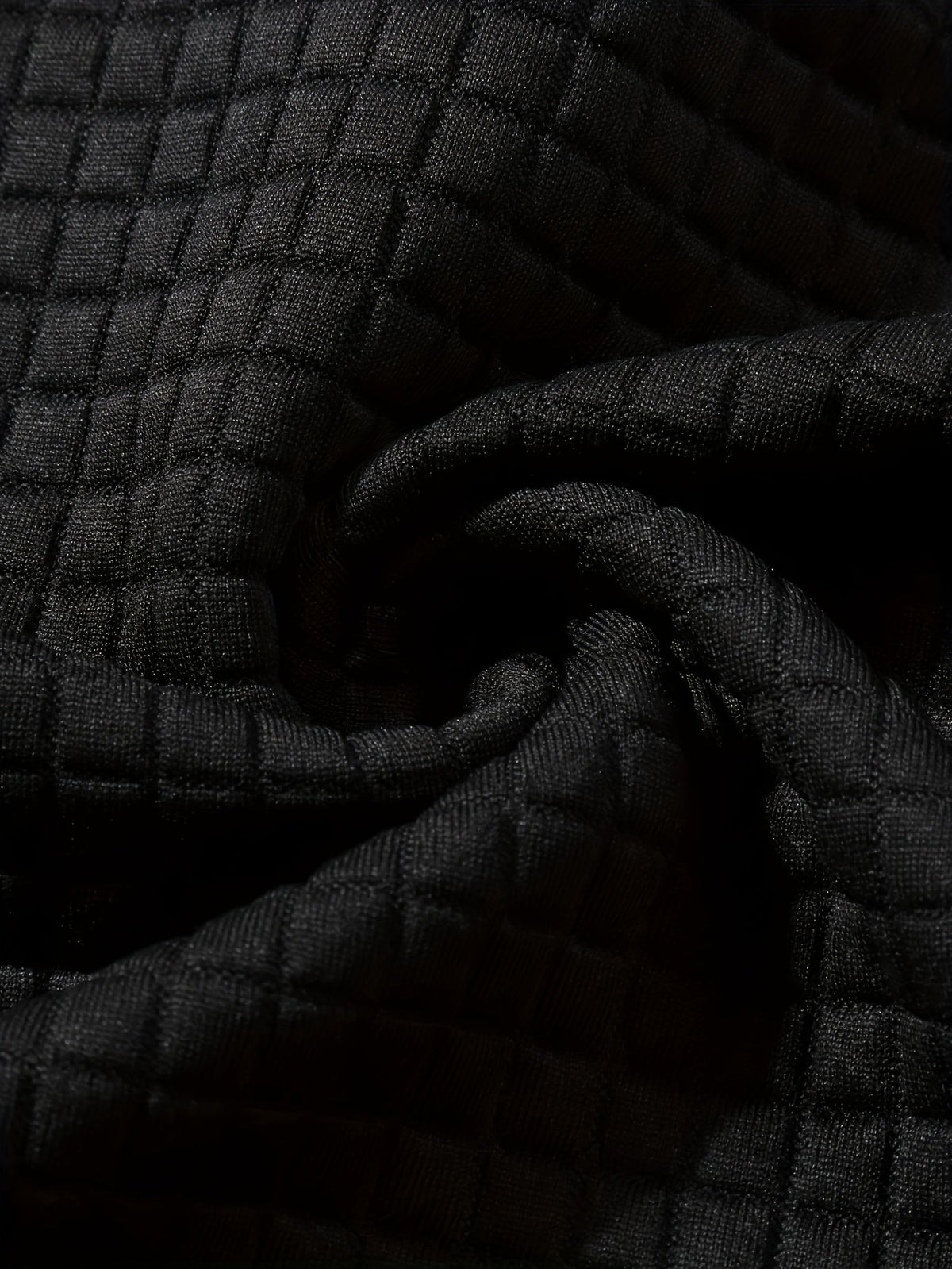 Men's Textured Color-Block Hoodie