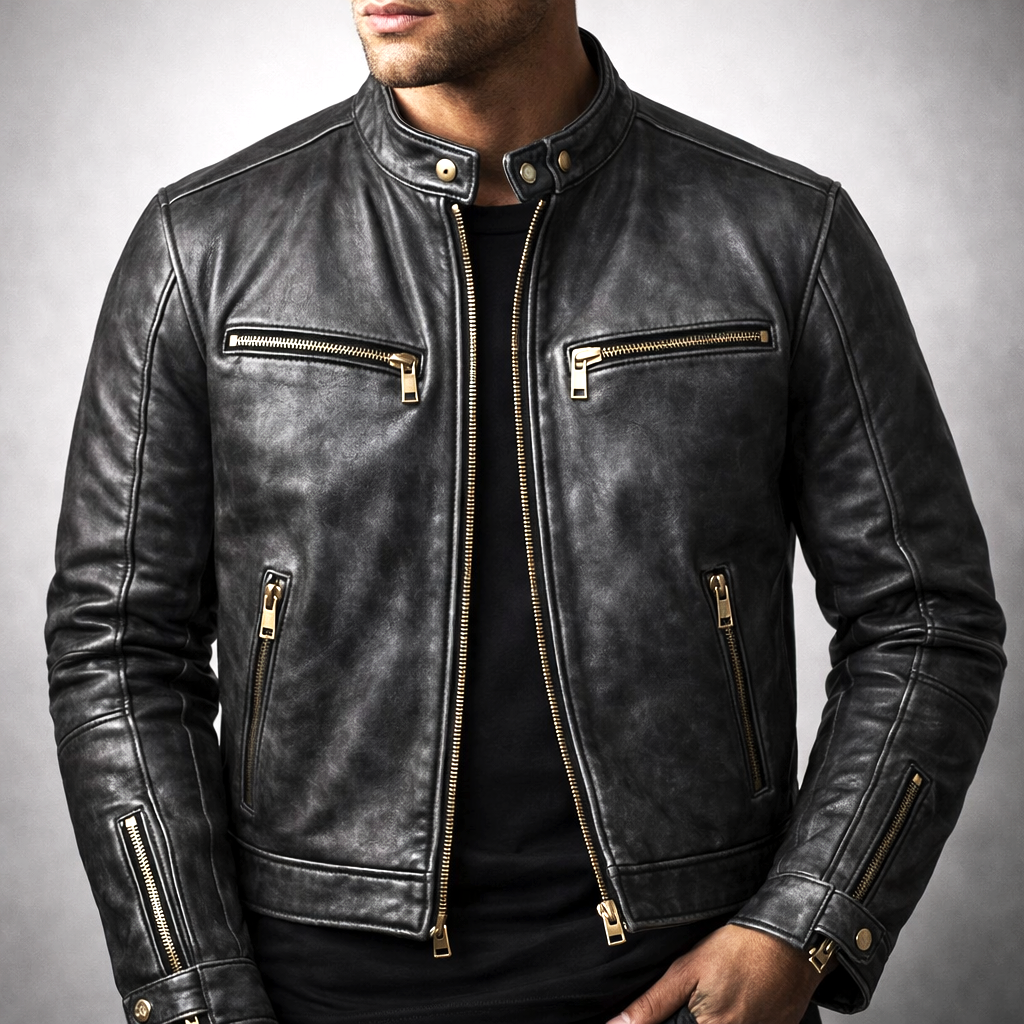 Men's Vintage Leather Jacket