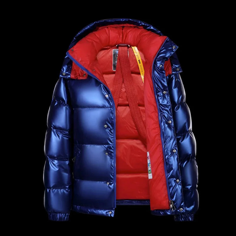 Men's Zip-Up Padded Puffer Jacket