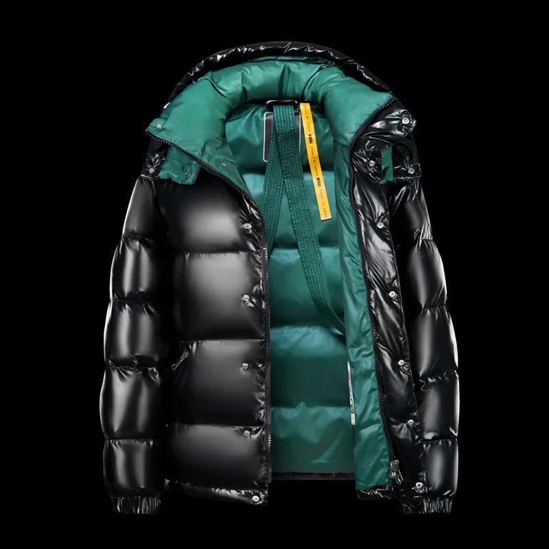 Men's Zip-Up Padded Puffer Jacket