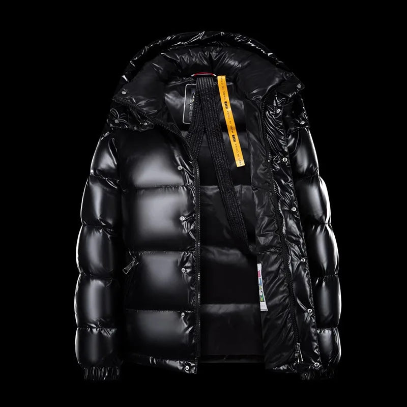 Men's Zip-Up Padded Puffer Jacket