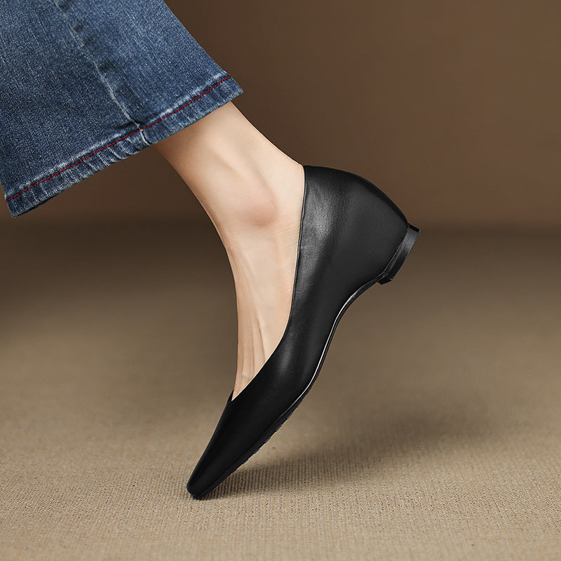 Oren Genuine Leather Flats