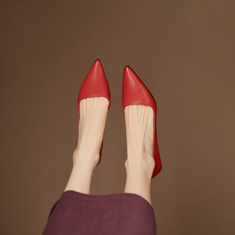 Vienna Genuine Leather Heels