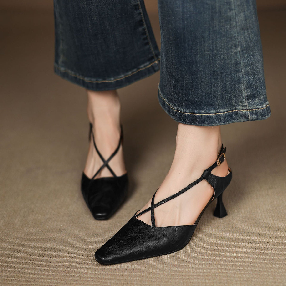 Velta Genuine Leather Heels
