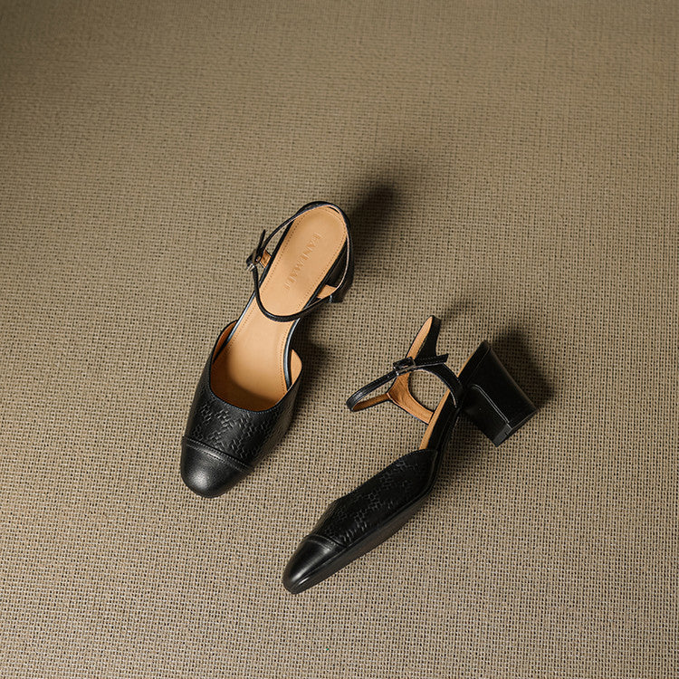 Valery Genuine Leather Pumps