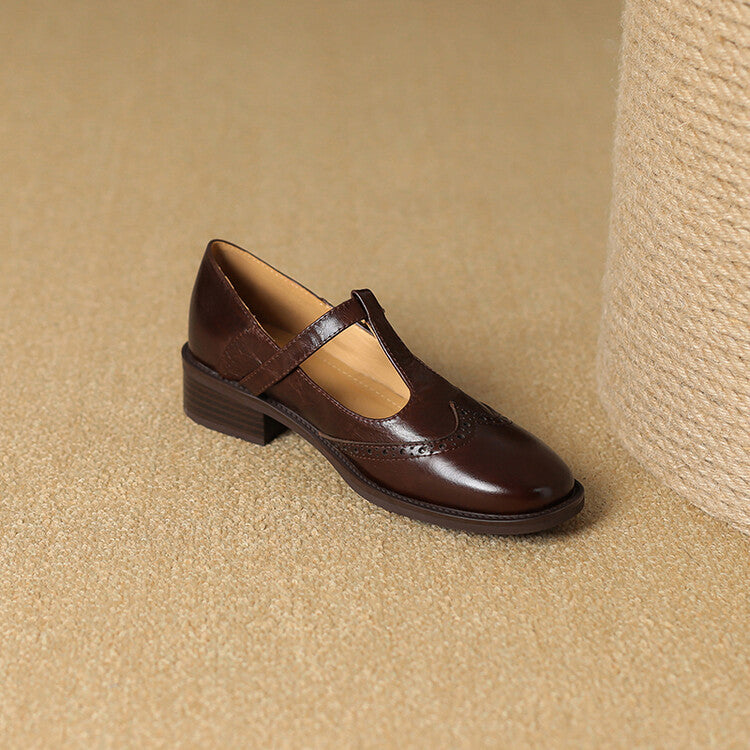 Myra Genuine Leather Shoes