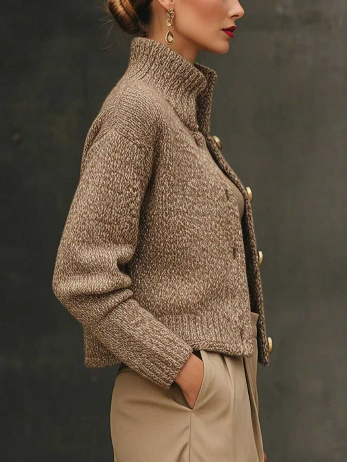 Adeline | Tailored Wool-Blend Jacket