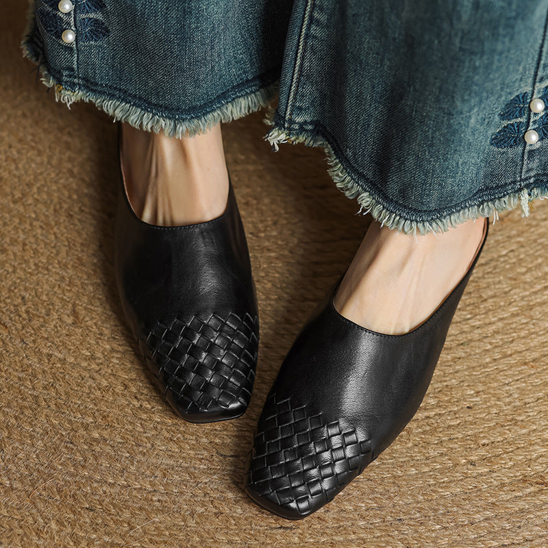 Dalvi Genuine Leather Mules