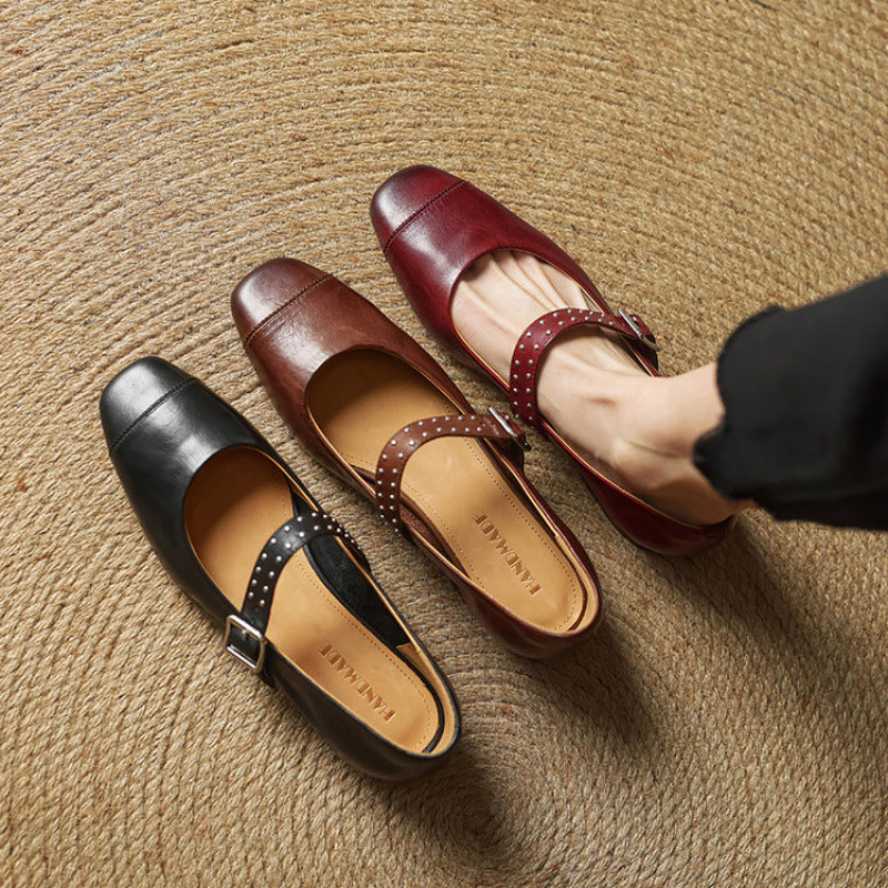Elry Genuine Leather Shoes