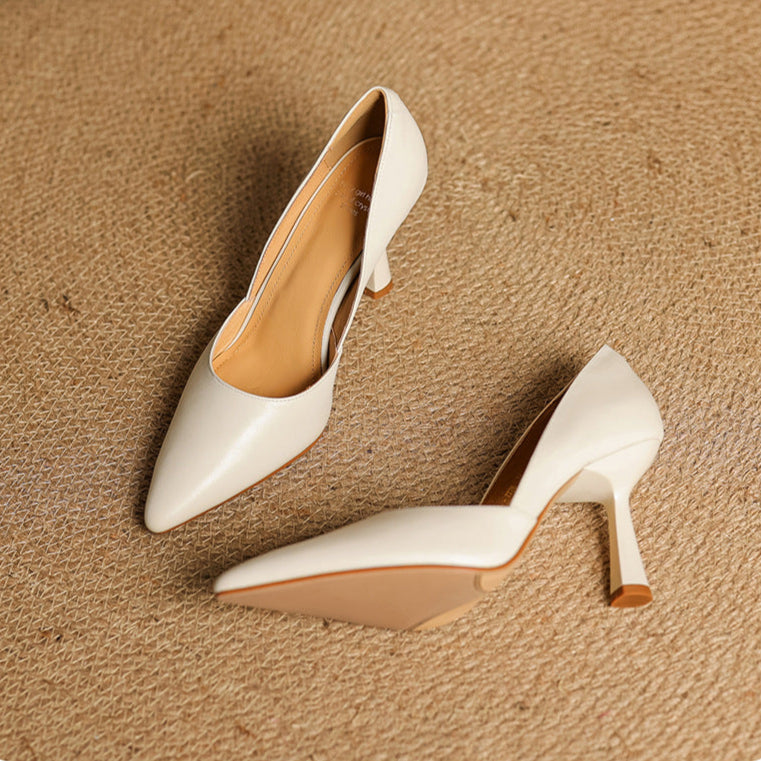 Liana Genuine Leather Heels